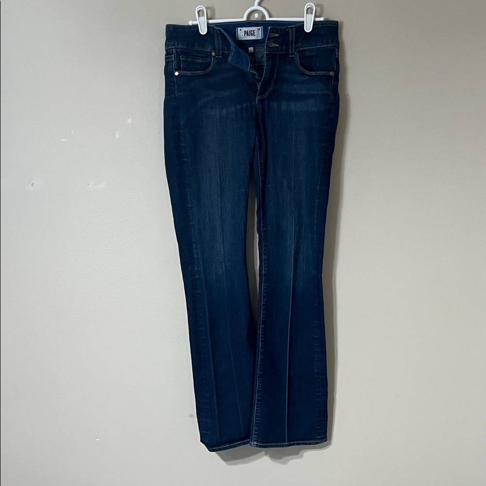 PAIGE Women's Indigo Boot Cut Jeans